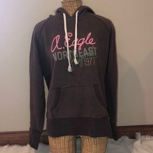 American Eagle Junior Brown Sweatshirt